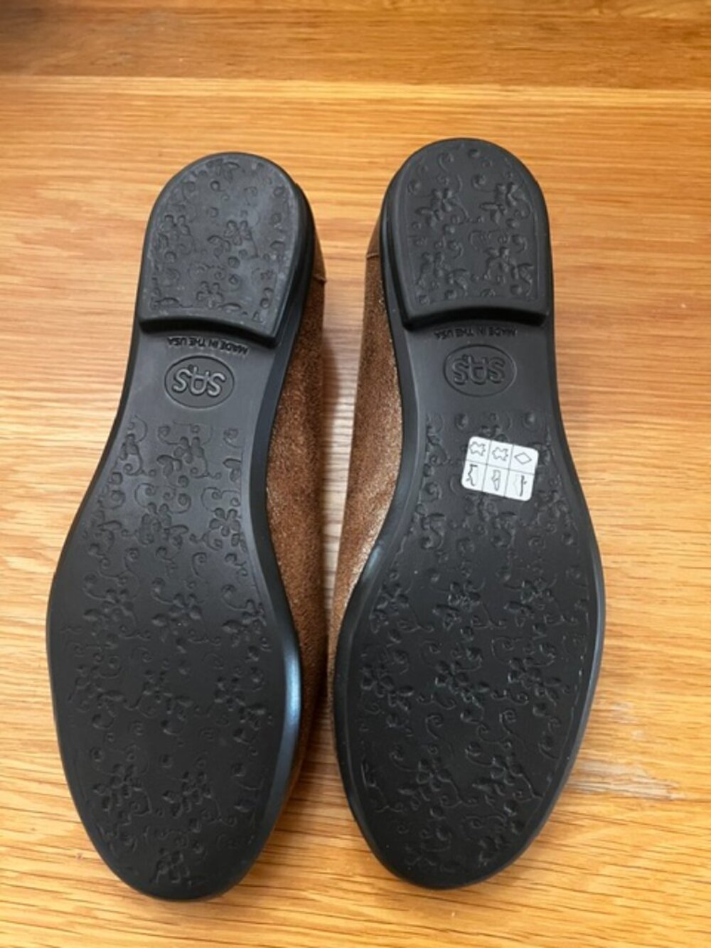 SAS Metallic Bronze Ballet Flats - Picture 6 of 6